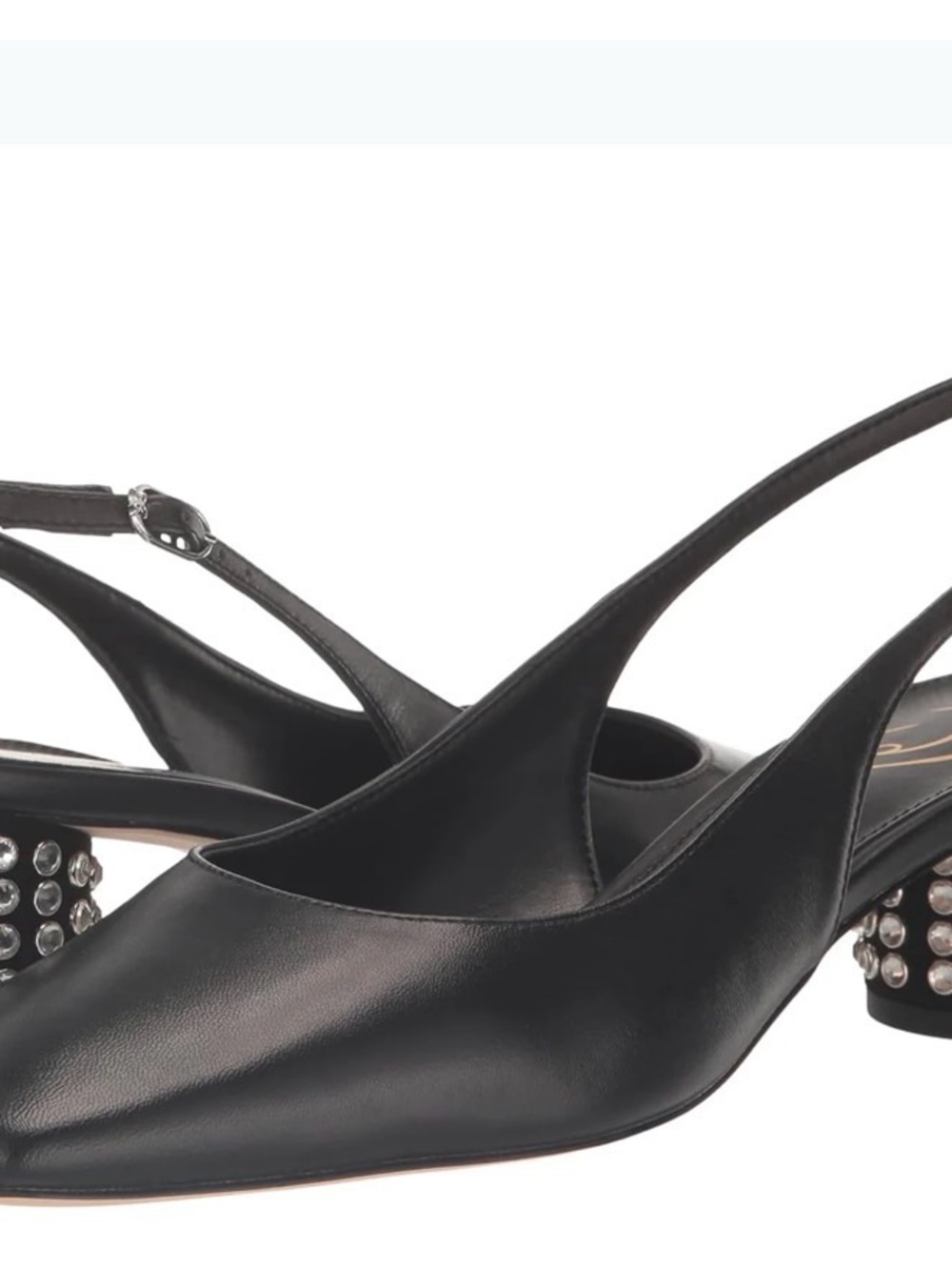 Sam Edelman women’s Terra sling back pumps Black